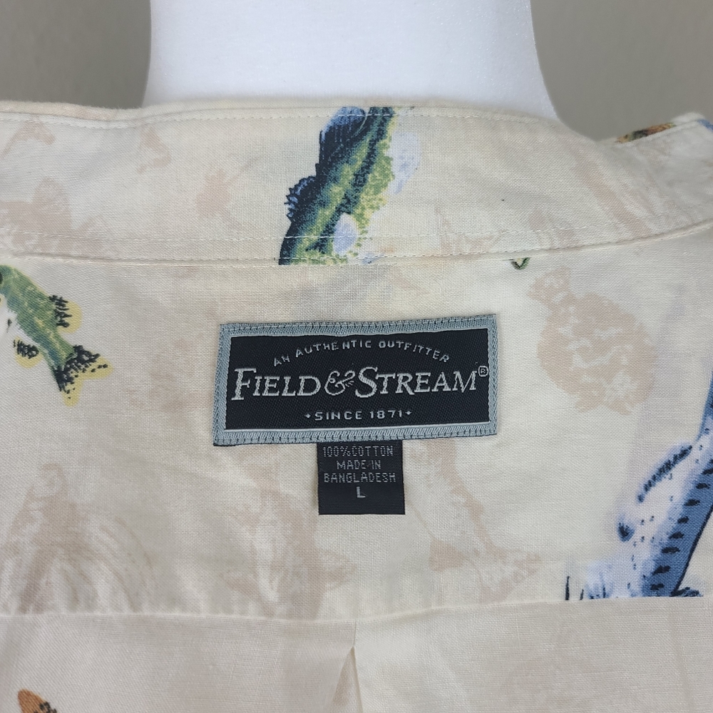 Field & Stream fishing shirt Size L - Picture 10 of 13